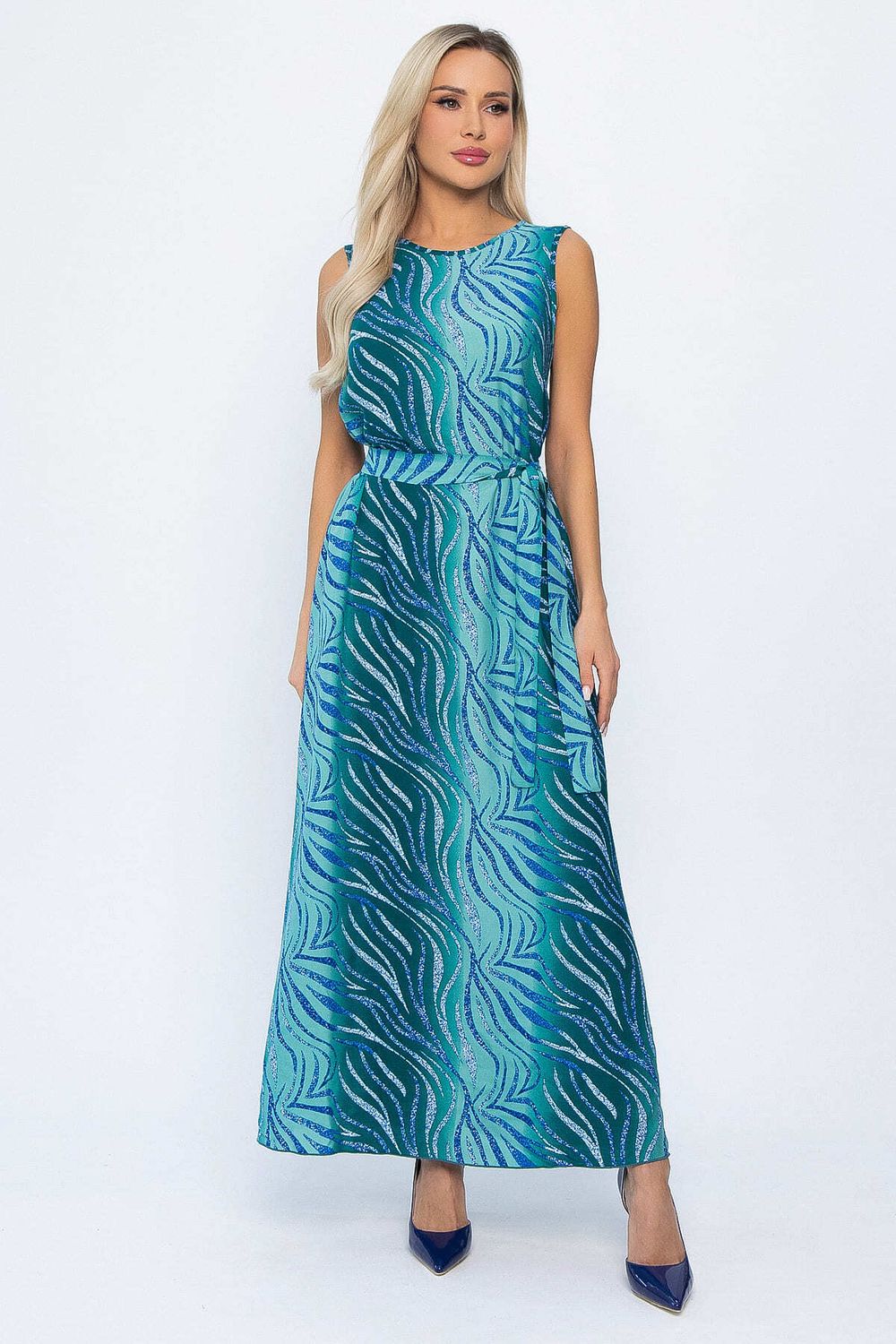 Платье Алхери (зеленое) П13824-12М LT Collection