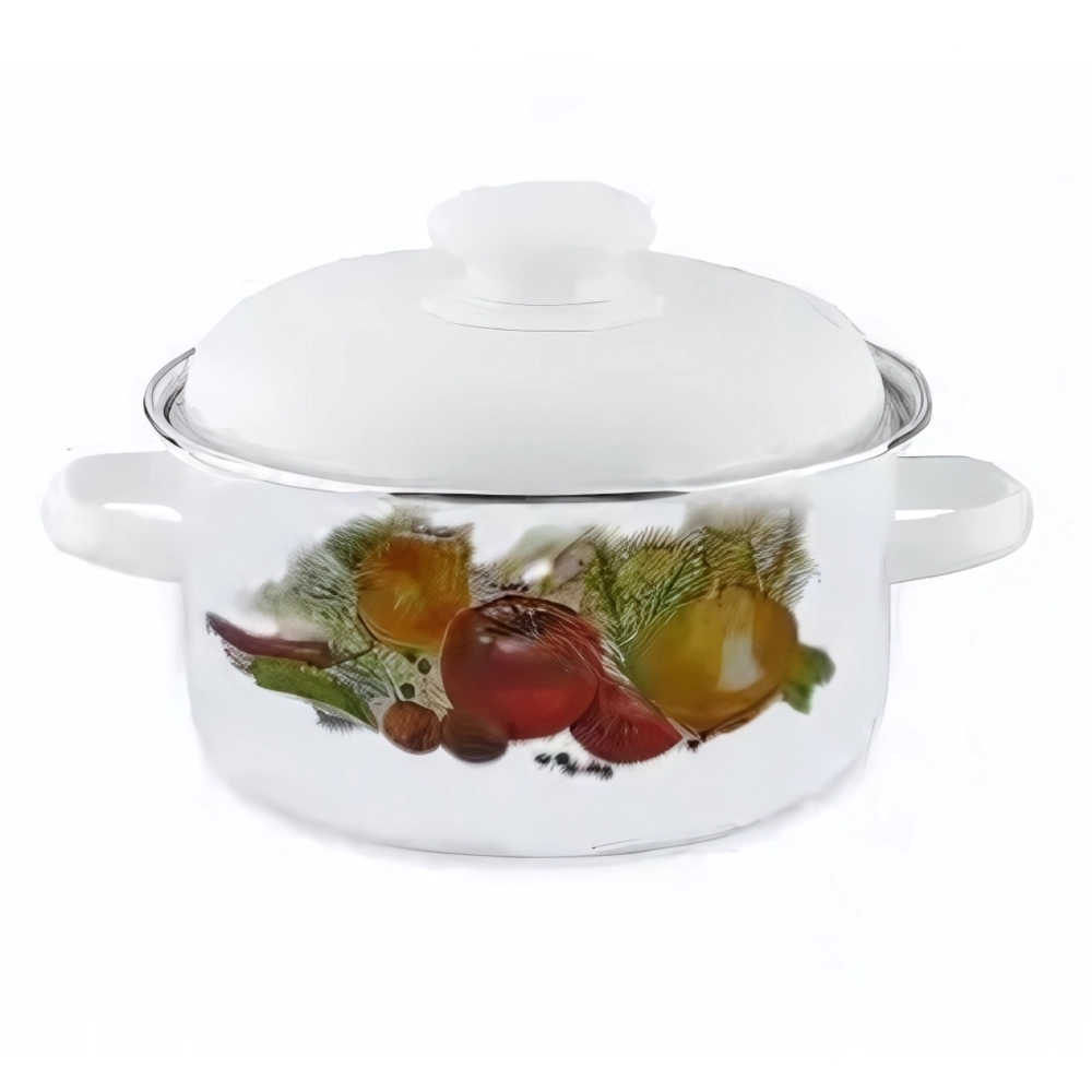 Кастрюля эмалированная 2л «Итальянская кухня» 1510АП2/4