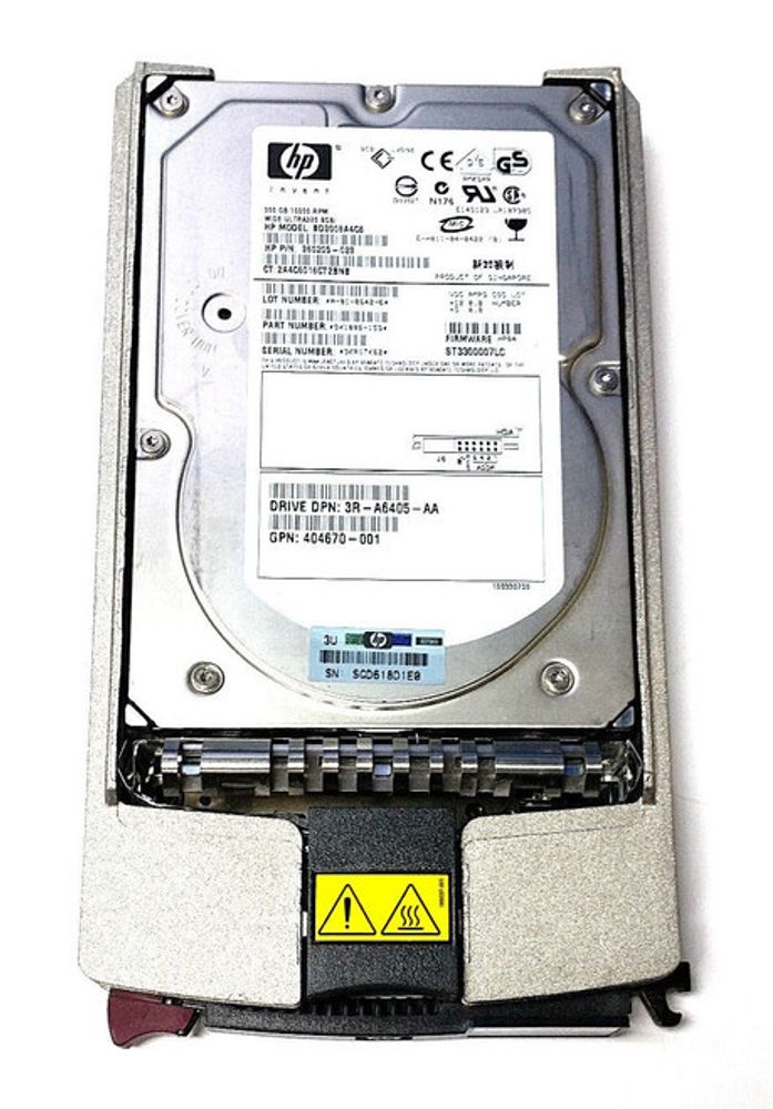 Жесткий диск HP 72,8Gb (U320/10000/8Mb) 80pin U320SCSI для ML150 G2 404939-001