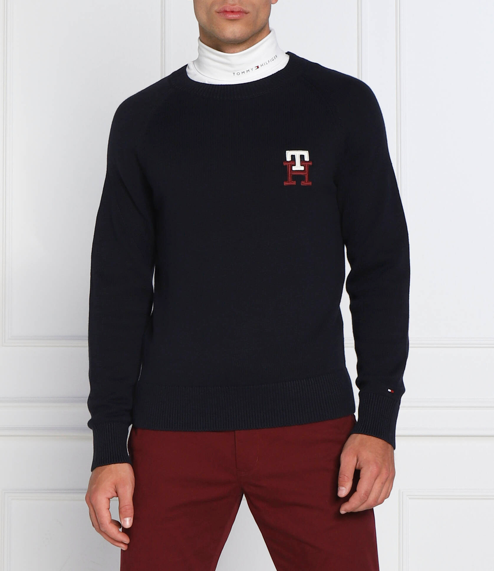 свитер Tommy Hilfiger - графитовый(MW0MW27938)
