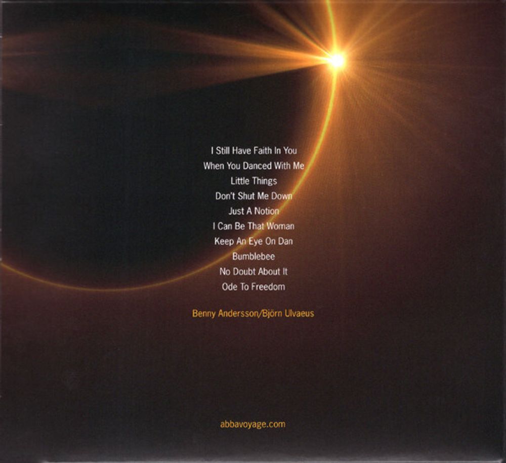 ABBA. Voyage (CD) АББА. Вояж - НОВЫЙ АЛЬБОМ 2021