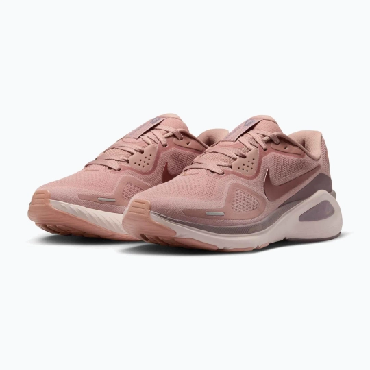Женские Кроссовки для бега Nike Structure 26 particle pink/taupe grey/silt red/metal rose gold