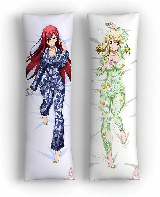 Дакимакура Эрза Скарлет и Люси Хартфилия