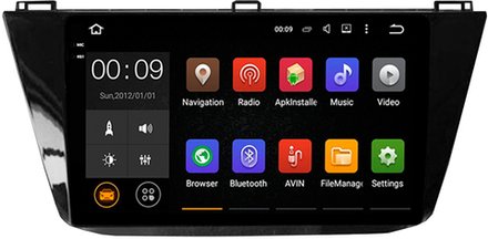 Магнитола для Volkswagen Tiguan 2017+ - AIROC 2K RX-3714 Android 13, QLed+2K,  ТОП процессор, 8/128, CarPlay, SIM-слот