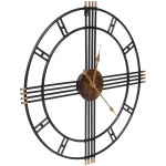 Часы настенные «LOFT HOME « 50см, черные