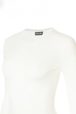«Second skin» Базовый лонгслив из трикотажа