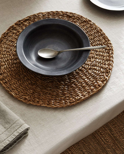 ZARA HOME ПОДСТАВКА ИЗ ПЛЕТЕННОГО ВОЛОКНА