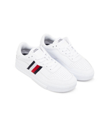 Кожаные кроссовки supercup stripes Tommy Hilfiger - белый(FM0FM04824)