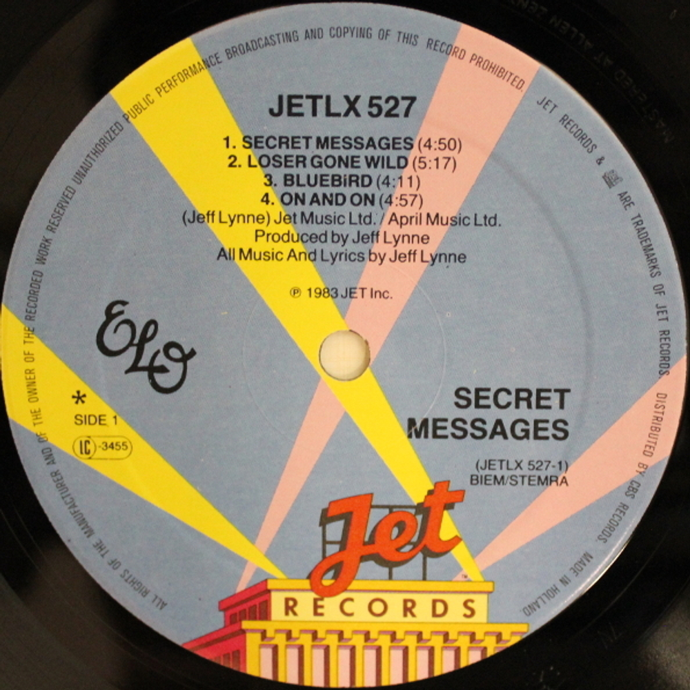 Electric Light Orchestra / Secret Messages (LP)