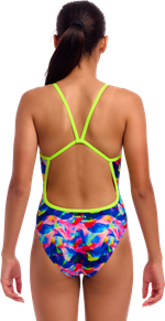 Купальник FUNKITA Girl's Wet Wave (Single Strap)