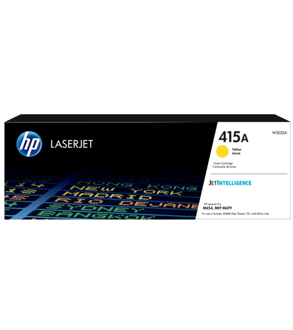 Картридж Cartridge HP 415A для LJ Pro M454/M455/MFP M479/M480ff, желтый (2 100 стр.)