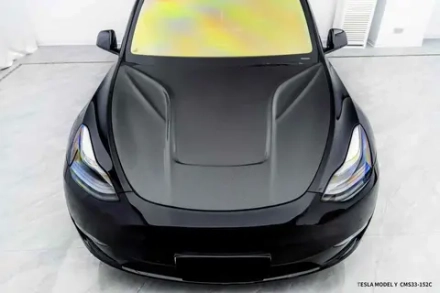 Карбоновый капот для Tesla Model Y 2020+ тесла У накладка на капот
