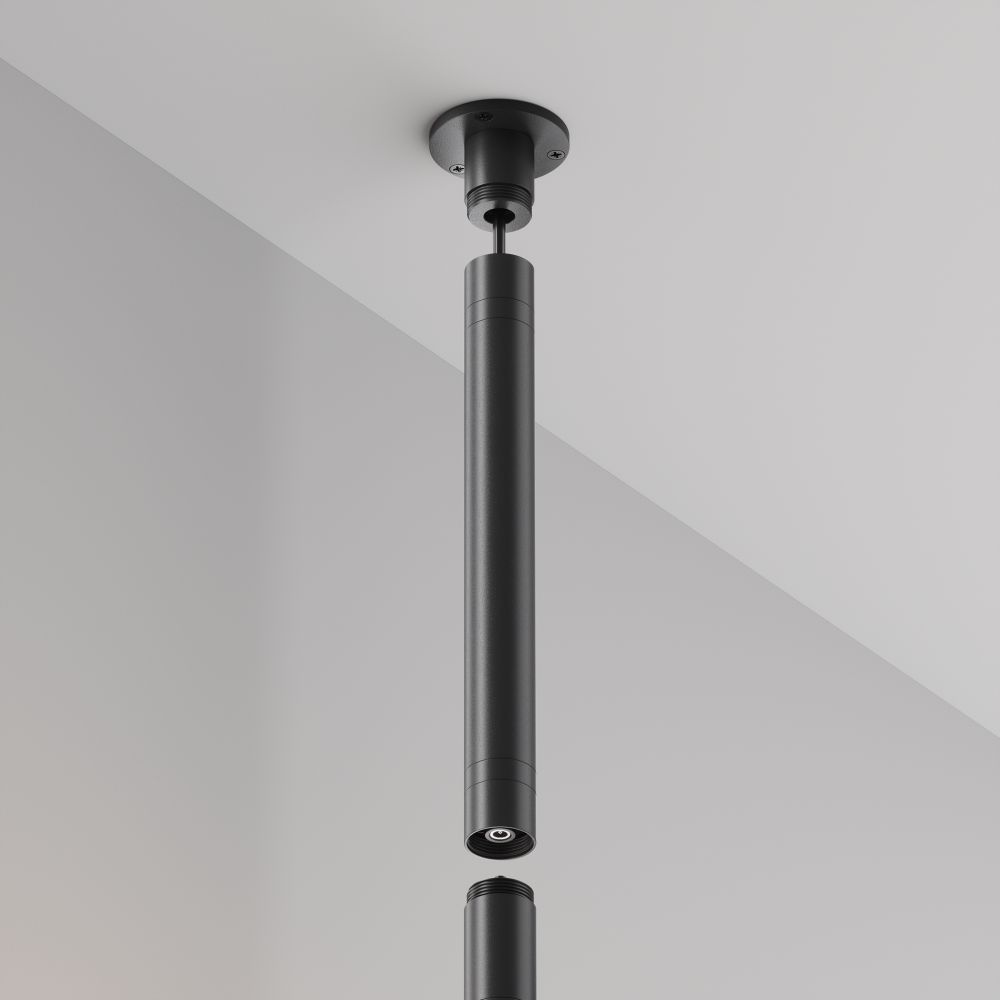 Соединитель для трековой системы с блоком питания 100Вт 276мм Maytoni   CA011-L300-100W-B