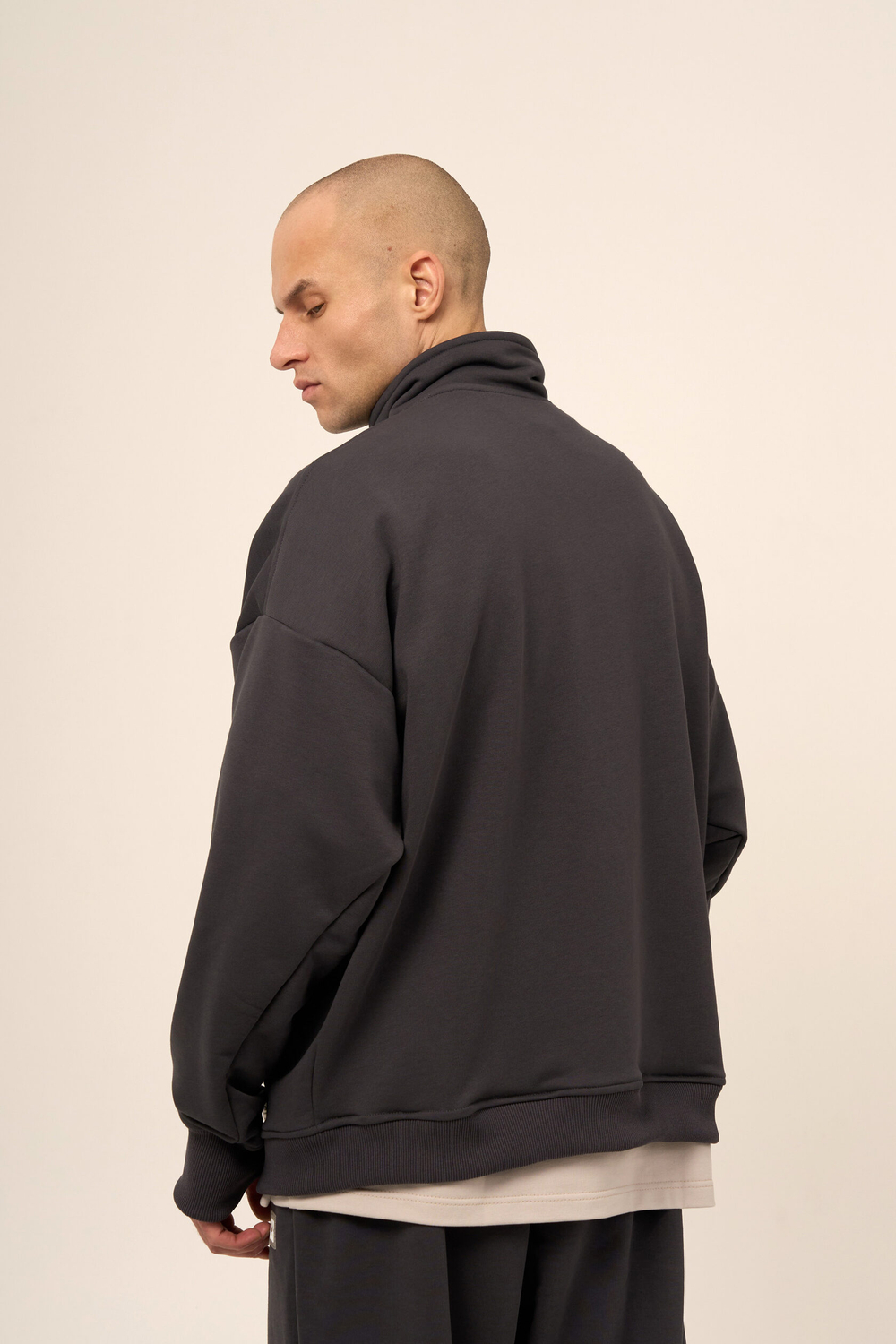 Толстовка KUL'TURA "ZIPPER" Фуме