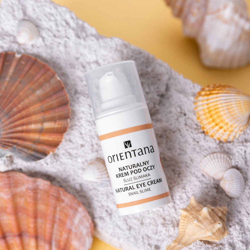 Orientana Snail Natural Eye Cream - регенерирующий крем для глаз /   15  ml  / GTIN 5906395235018