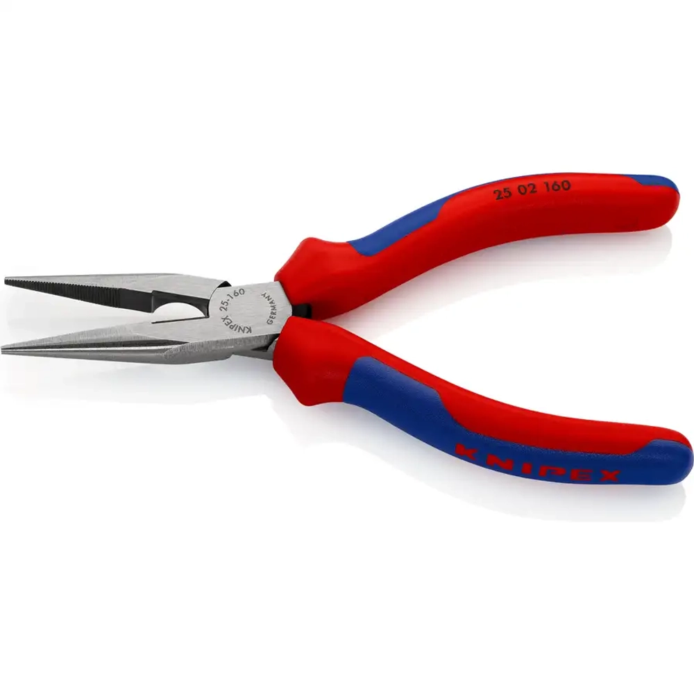 Длинногубцы чернёные 160 мм Knipex 25 02 160