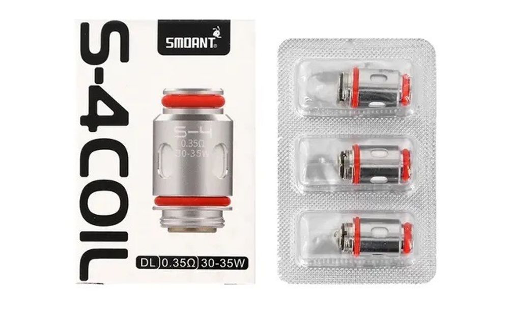 Испаритель Smoant S4 Santi/Сharon Baby Plus 0.35 ohm (3шт/упак)
