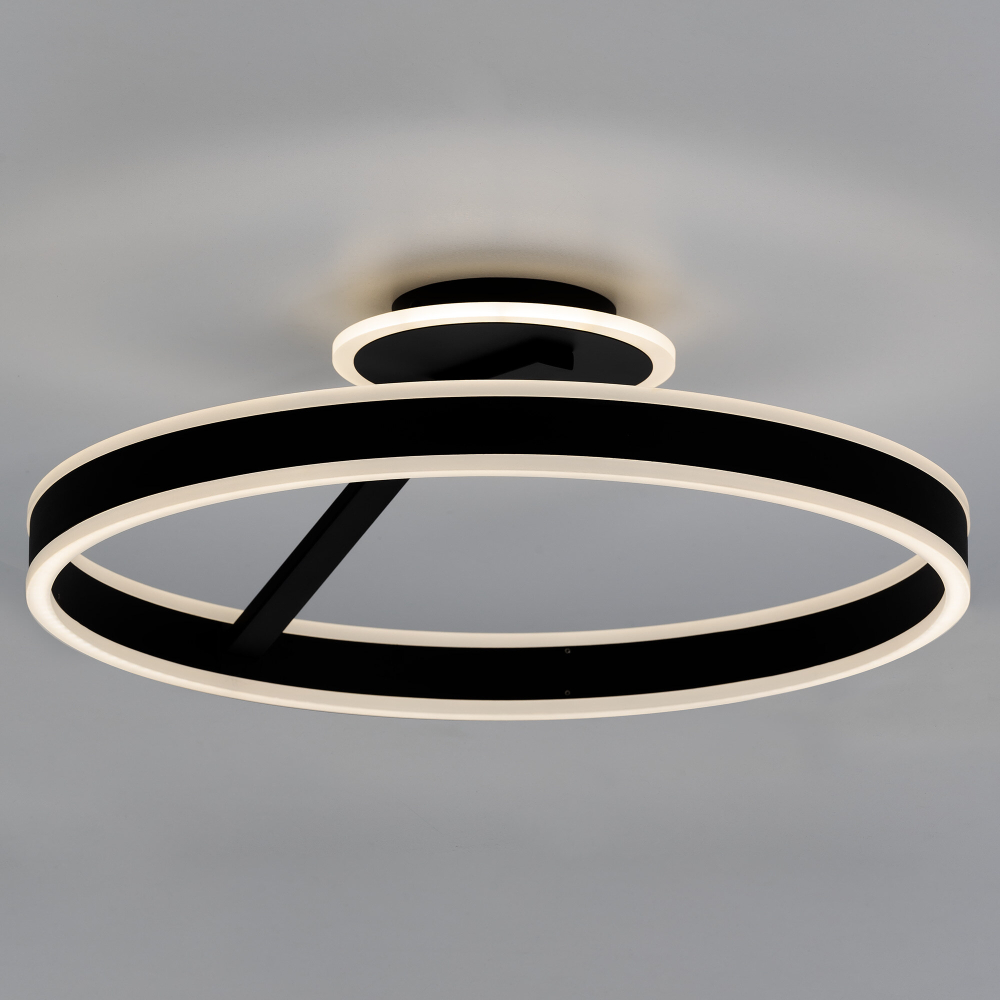 Citilux Дуэт CL719751 LED Люстра с пультом Чёрный