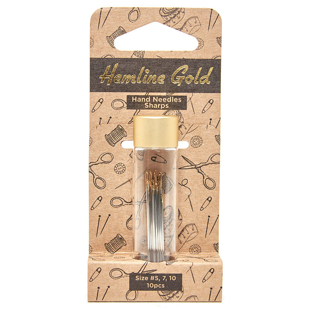 Иглы для вышивания Hemline Gold № 5-10
