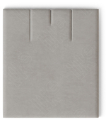 Вкладыш 03/наклонный/для серег/подвески/2 прорези/прорезь для нитки