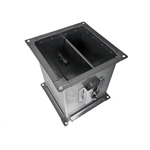 Дроссель-клапан прямоугольный 150x150