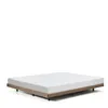 Основание кровати Norlen 160x200 см, темный орех
