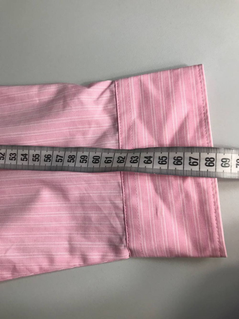 Рубашка Olymp практичная, маркировка 45, визуально на 60 размер