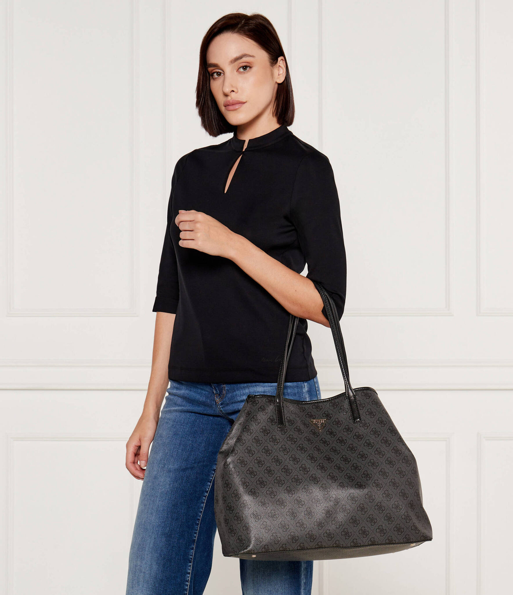 Сумка-шопер 2в1 Guess - графитовый(HWESG9 51429)