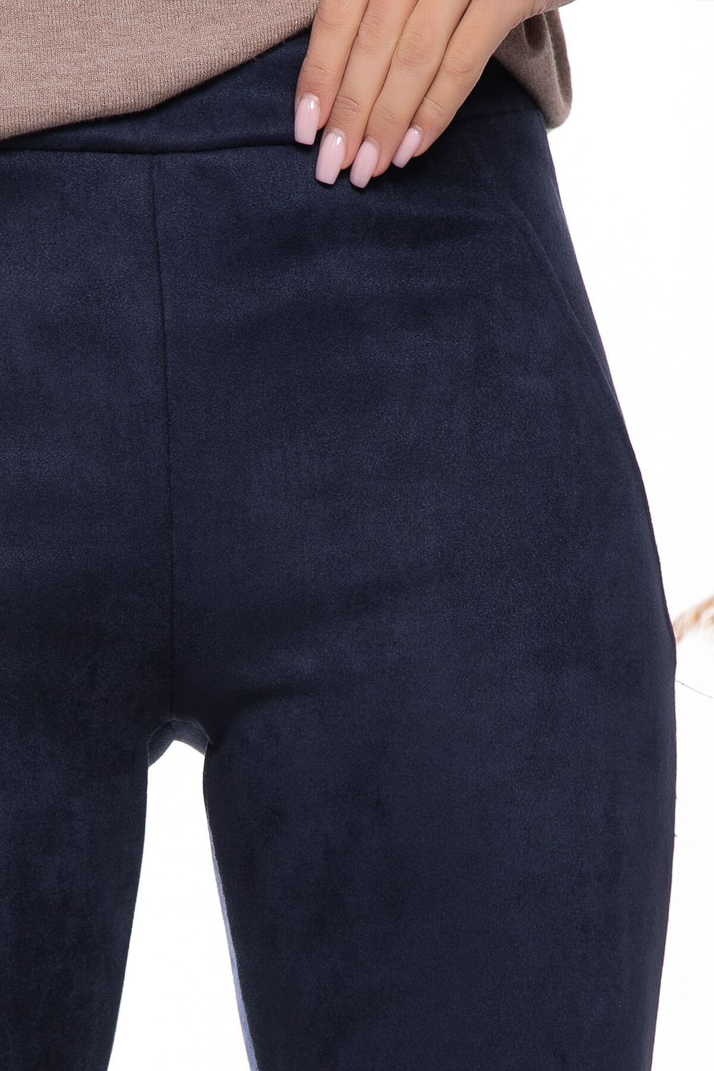 Лосины из замши "Нью-Йорк" (темно-синие) Б7689 LT Collection (Акция)