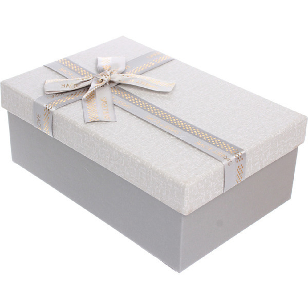 Коробка подарочная «Нежная тайна» 21*14*8 см, белый