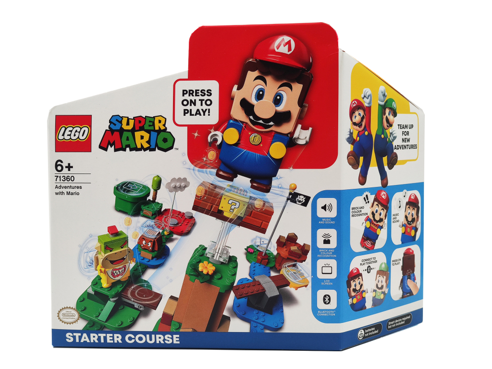 Конструктор LEGO Super Mario 71360 Приключения вместе с Марио. Стартовый набор