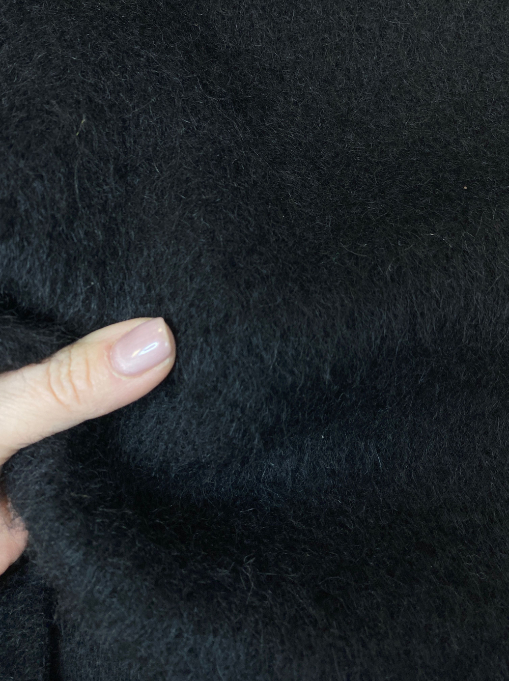 Ткань пальтовая с ворсом (Италия) 80% шерсть 20% - мохер ш-155см цена за1 м