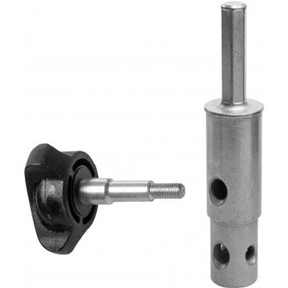 Адаптер универсальный под шуруповерт АШ-36У для ледобура (d выходного вала 19/22мм)