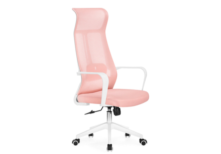 Компьютерное кресло Tilda pink / white