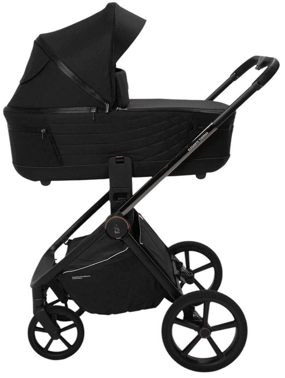 Детская коляска Sweet Baby Elegante Therma SBL 2 в 1 Black