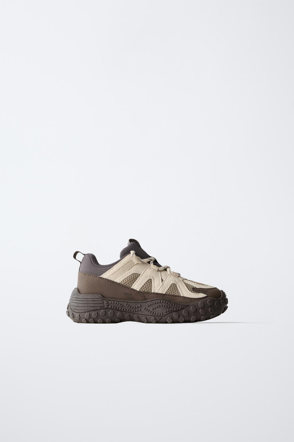 ZARA СПОРТИВНЫЕ КРОССОВКИ, КОРИЧНЕВЫЙ