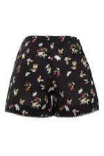 «Flower pants» Шорты из хлопка с кружевной отделкой. (2)