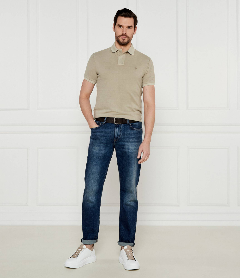 Поло POLO RALPH LAUREN - бежевый(710969626)