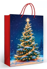 Пакет подарочный ламинированный ML "Ёлка" 70000841 (Мир поздравлений)