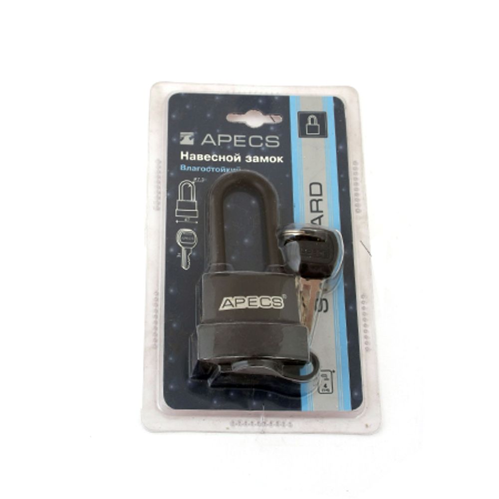 Замок висячий PDR 50-45-L всепогодный (апекс)