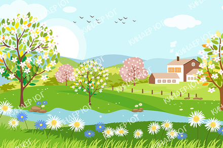 Баннер "Весна" арт. Б5-4