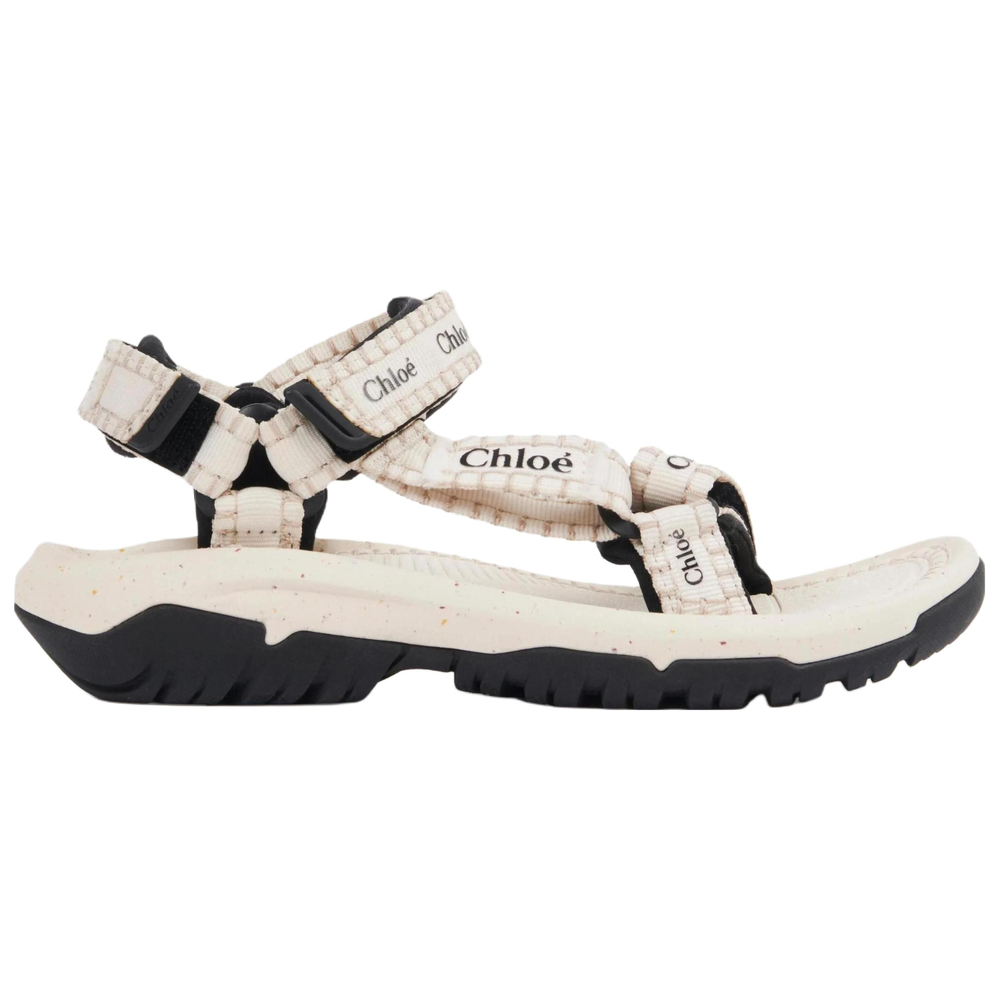 TEVA x Chloe Hurricane XLT2 Polyester One Strap Sandals Women"s Natural White