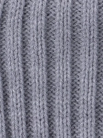 Шапка для девочки осенняя вязаная и снуд