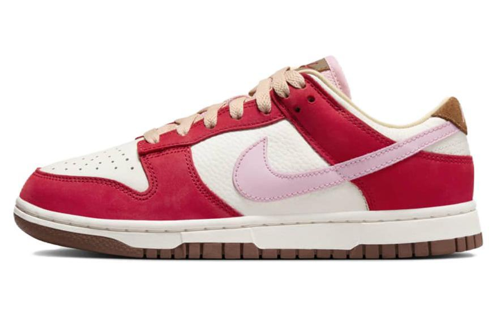 Кроссовки Nike Dunk Low "Sail And Sport Red" (Женская размерная сетка)