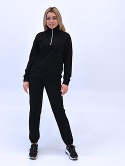 С-1823 Костюм из футера женский / Анорак и джоггеры