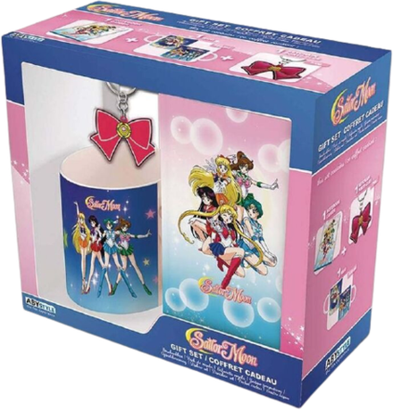 Подарочный набор Sailor Moon: блокнот, брелок и кружка