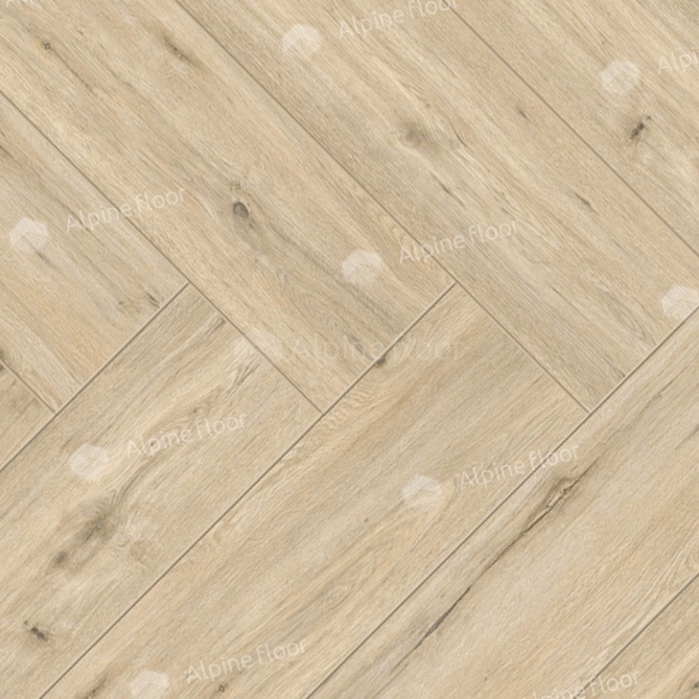 Ламинат Alpine Floor Herringbone 8 Pro LF102-1 Дуб Лион