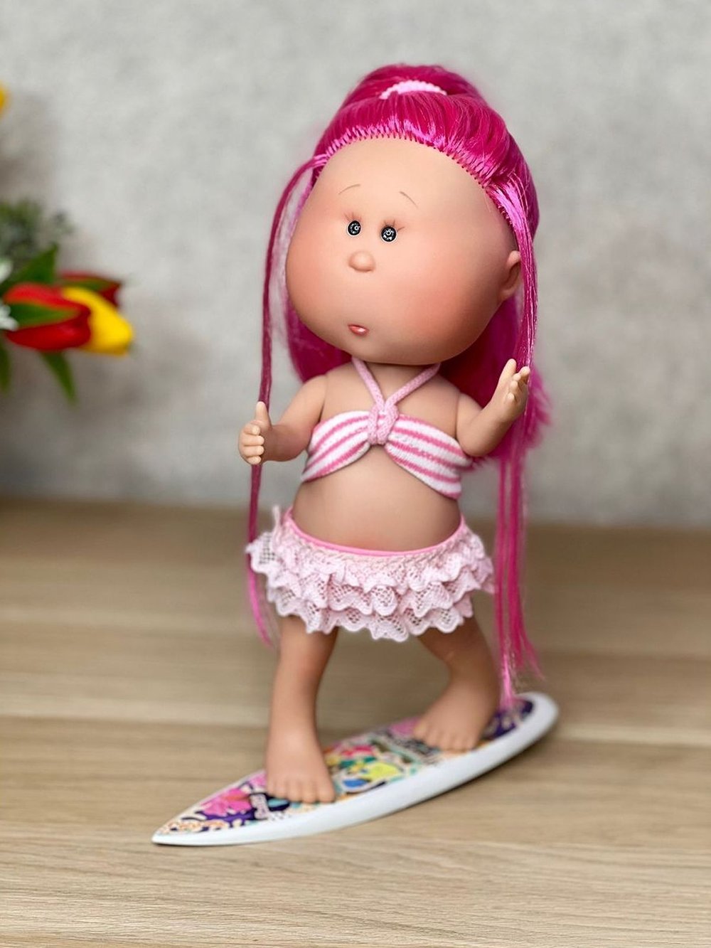 Кукла Nines виниловая 30см MIA SUMMER в пакете (2218)