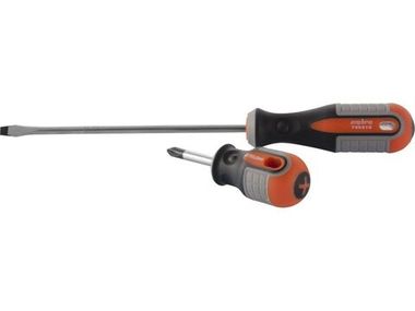 750638 Отвертка стержневая шлицевая ROUND GRIP, SL6x38 мм