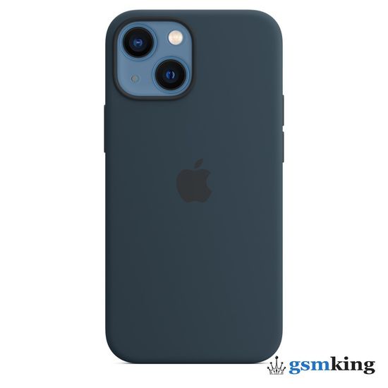 Apple Silicone Case with MagSafe iPhone 13 Mini Abyss Blue «Синий омут» MM213ZE/A
